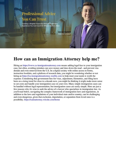 California Immigration Attorney Picture Box