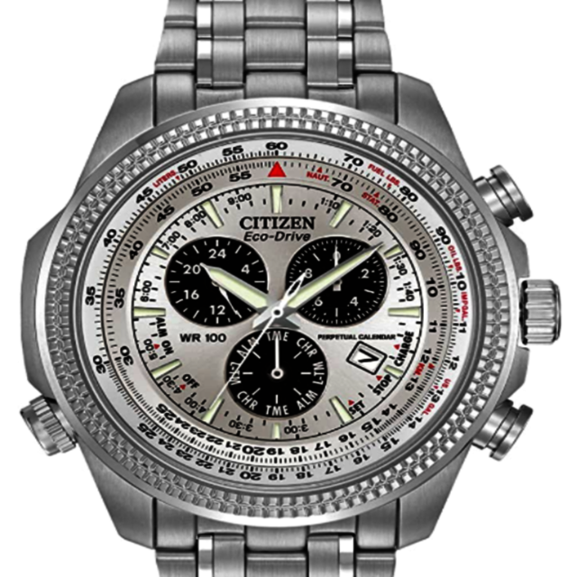 Citizen Eco-Drive Brycen Chronograph Mens Watch, S Citizen Eco-Drive Brycen Chronograph Mens Watch, Stainless Steel, Weekender, Silver-Tone-Fullerton