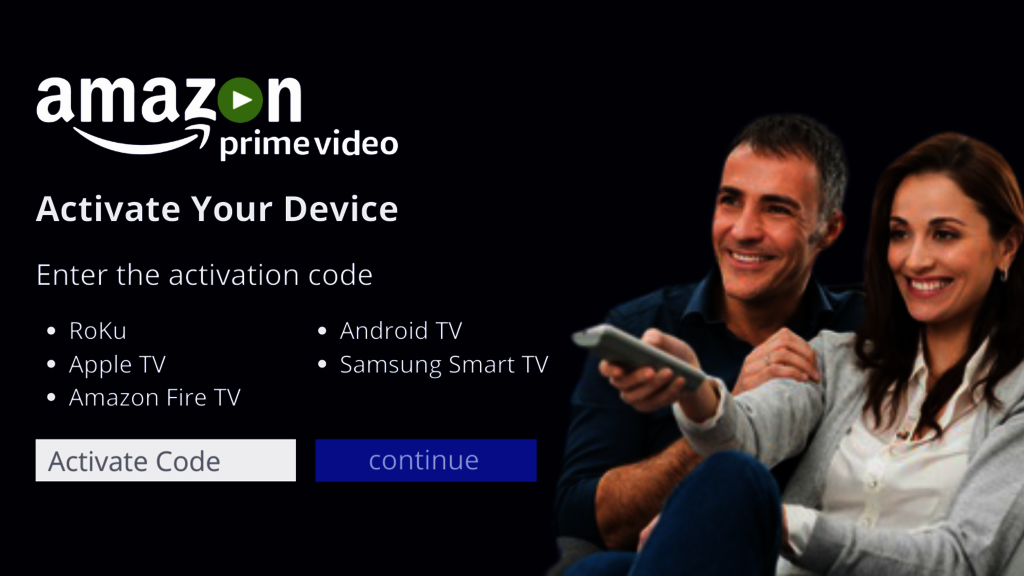Amazon Activate MyTv Picture Box