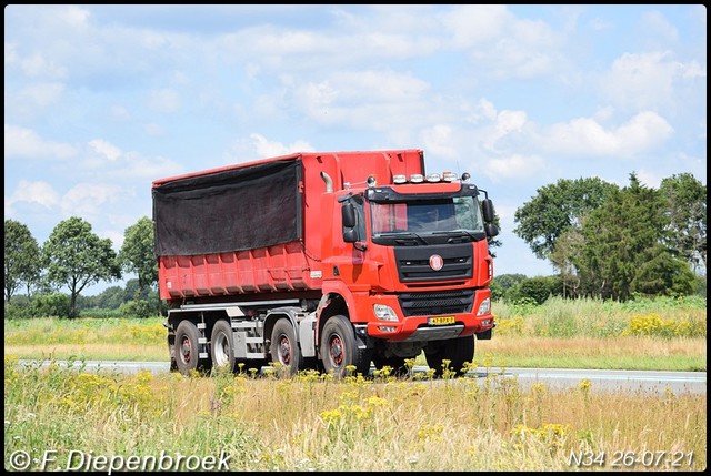 47-BPX-7 Tatra 8P6R43-BorderMaker Rijdende auto's 2021