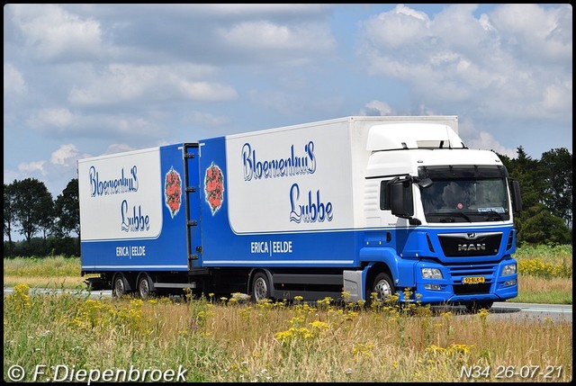 93-BLK-9 MAN Bloemenhuis Lubbe-BorderMaker Rijdende auto's 2021