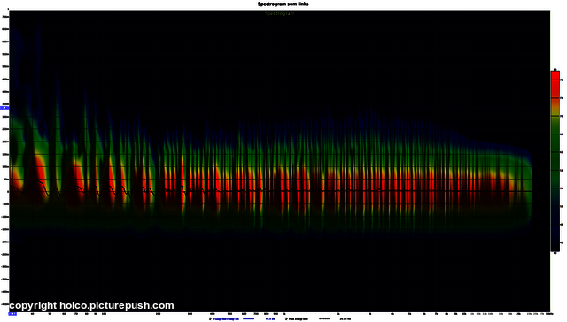 Spectrogram som links Mordaunt Short Performance 6 with Jet-5 tweeter mod