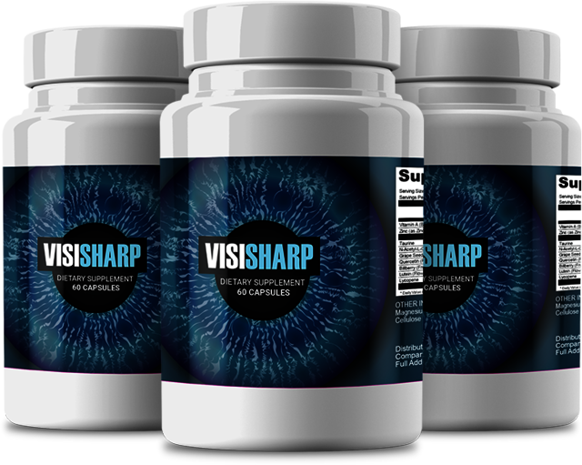 3-bottles VisiSharp Eye Supplement - Shocking Truth About Ingredients !
