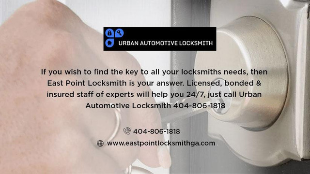 4 Locksmith East Point GA | Urban Automotive Locksmith