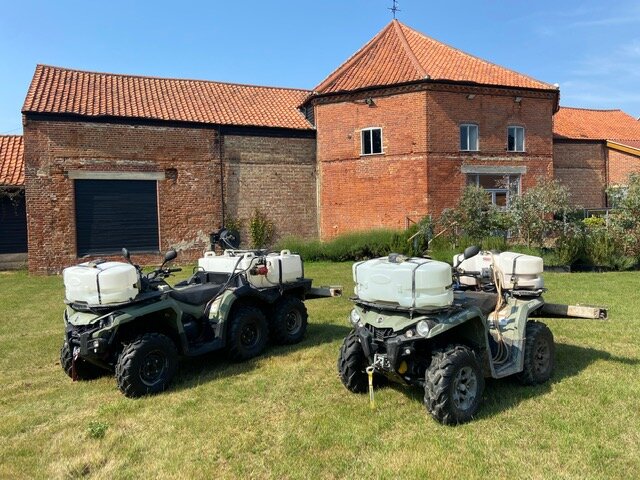 weed spraying J R Cozens Wiley Ltd