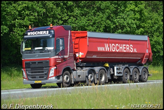 16-BKS-7 Volvo FH4 Wigchers2-BorderMaker Rijdende auto's 2021