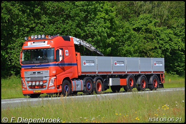 45-BPL-4 Volvo FH4 Morsinkhof2-BorderMaker Rijdende auto's 2021