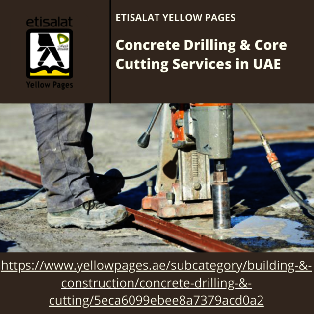 Concrete Drilling & Core Cutting Services in UAE Picture Box