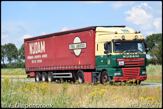 BT-PB-48 DAF 105 v.d Sluis Emmen-BorderMaker Rijdende auto's 2021