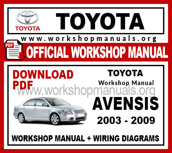 toyota-avensis-2003-2009 Audi A1 Workshop Service Repair Manuals