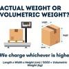 Actual Weight or Volumetric... - Aquantuo