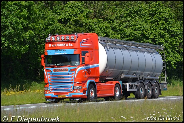 56-BDG-2 Scania R450 H van Toorn-BorderMaker Rijdende auto's 2021