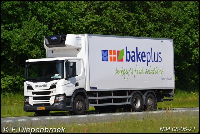 56-BNK-5 Scania P280 Bakeplus-BorderMaker Rijdende auto's 2021