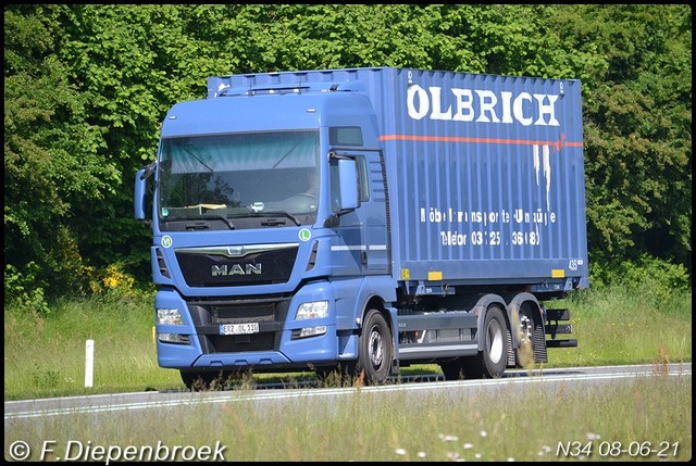 ERZ OL 110 MAN TGX Olbrich-BorderMaker Rijdende auto's 2021