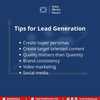 Tips For Lead Genration - lead generation