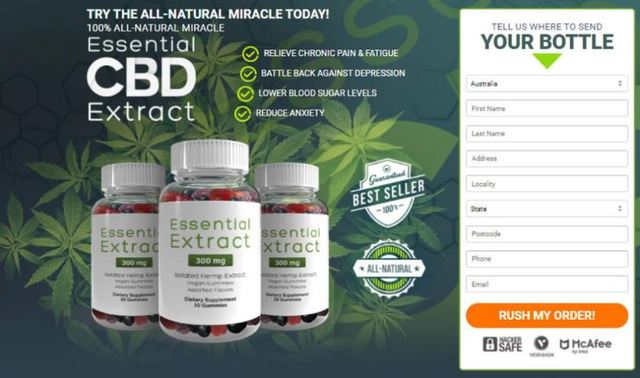 Essential CBD Extract Picture Box