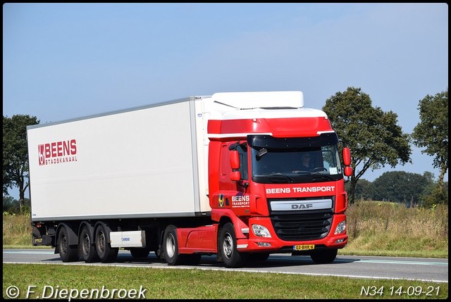 03-BHK-6 DAF CF Beens-BorderMaker Rijdende auto's 2021