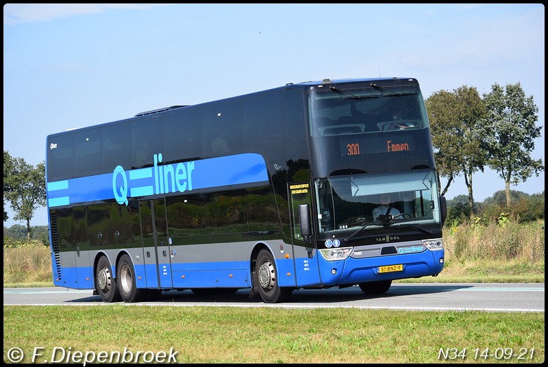 51-BNZ-9 Van Hool Qliner-BorderMaker - Rijdende auto's 2021