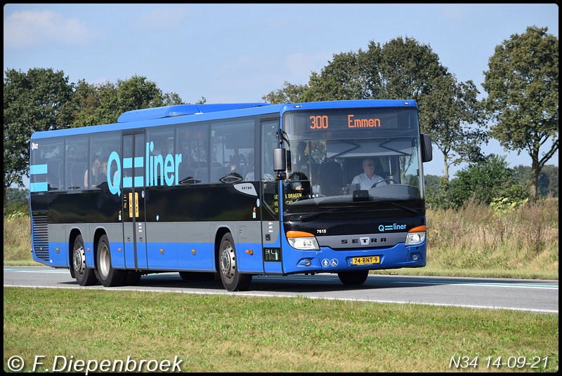 74-BNT-9 Setra Qliner-BorderMaker - Rijdende auto's 2021