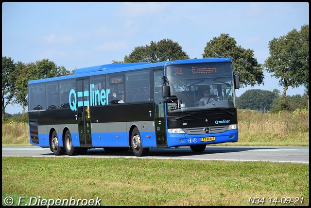 92-BFB-7 MB Qliner-BorderMaker Rijdende auto's 2021