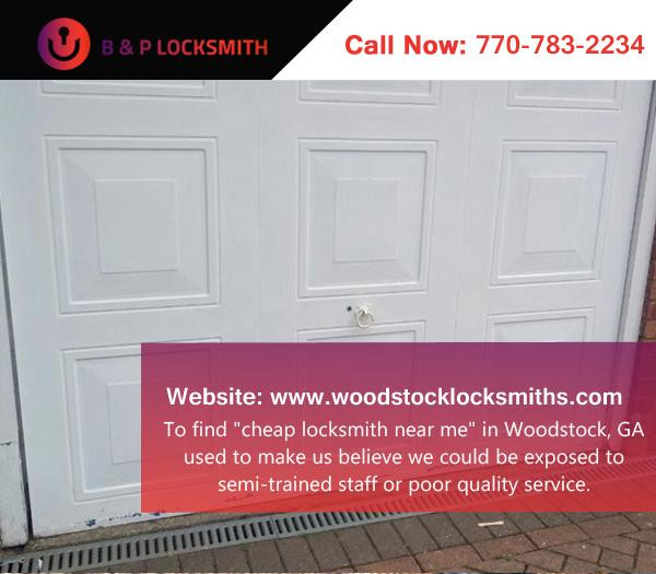1 Locksmith Woodstock GA | B & P Locksmith