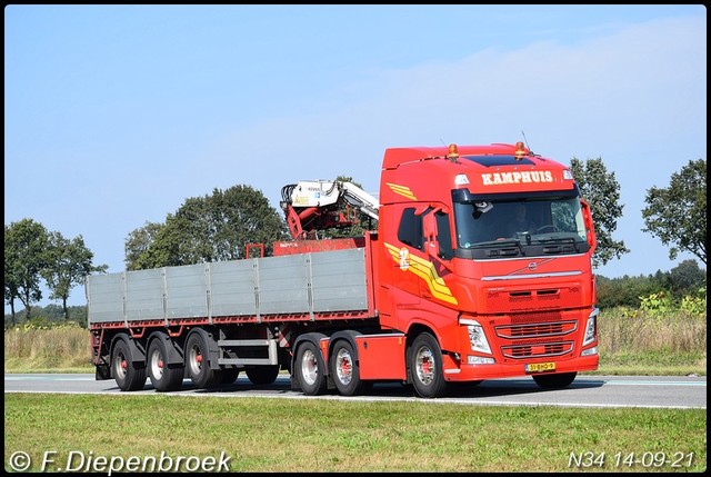 31-BHD-9 Volvo FH4 Kamphuis-BorderMaker Rijdende auto's 2021