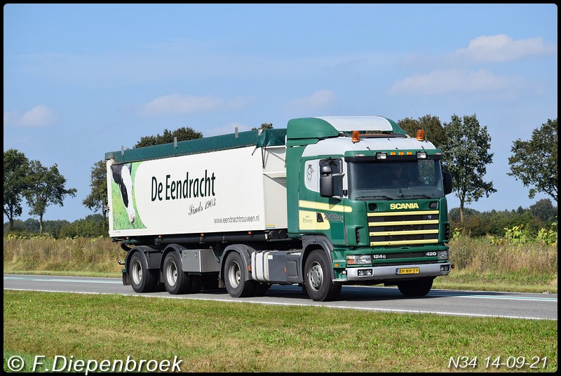BH-NH-59 Scania 124G 420 Henk Thies-BorderMaker - Rijdende auto's 2021