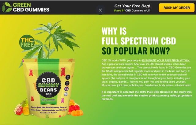 Green CBD Gummies UK Review ! Picture Box