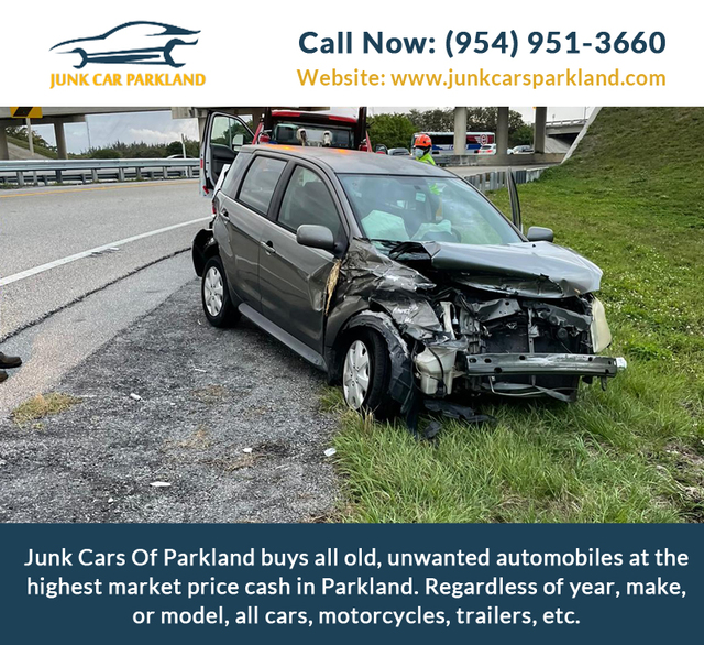 1 Junk Cars Parkland | Cash For Junk Cars Parkland FL