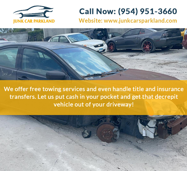 2 Junk Cars Parkland | Cash For Junk Cars Parkland FL