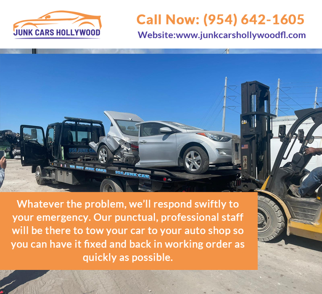 3 Junk Cars Hollywood | Cash For Junk Cars Hollywood FL