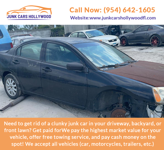 5 Junk Cars Hollywood | Cash For Junk Cars Hollywood FL