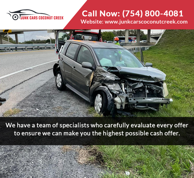 2 Junk Cars Coconut Creek | Cash For Junk Cars Coconut Creek FL