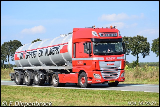 46-BLL-4 DAF 106 M Verhoef-BorderMaker Rijdende auto's 2021