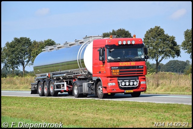 87-BDD-9 DAF 105 Kuper Klazienaveen2-BorderMaker Rijdende auto's 2021