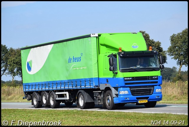 BZ-RJ-41 DAF CF De Heus-BorderMaker Rijdende auto's 2021