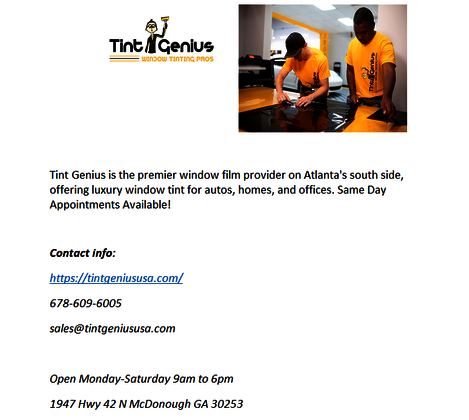 TintGenius Address phonenum... - Anonymous