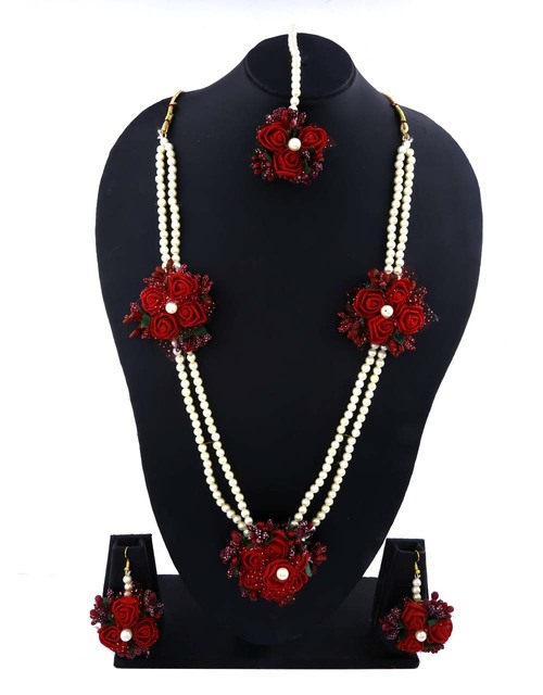 flower jewellery Buy Flower Jewellery Collection Online at Affordable Price by Anuradha Art Jewellery.
