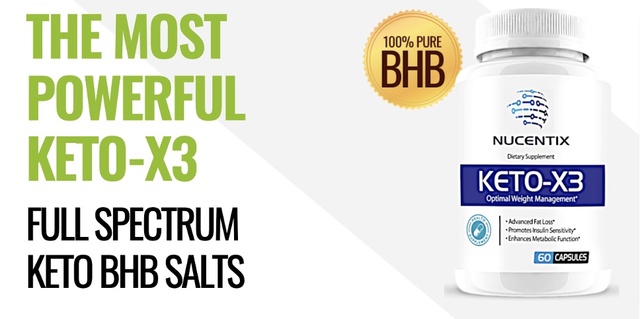 What Is Nucentix Keto X3 Weight Loss Pills? Picture Box