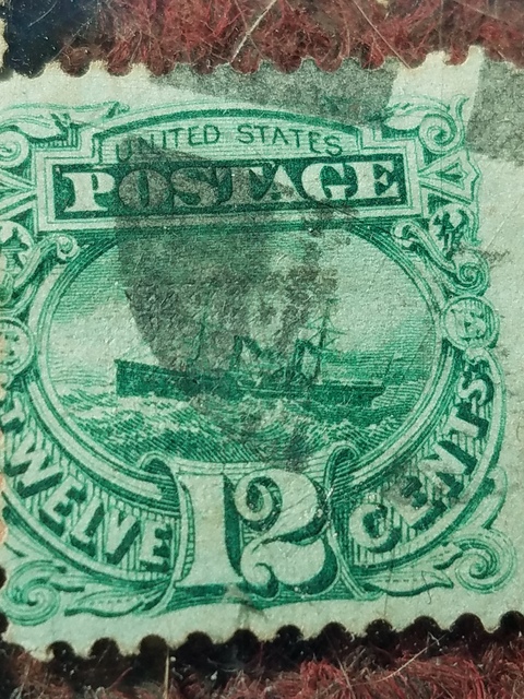 1869 SS Adriatic Ghost Stamp Stamps