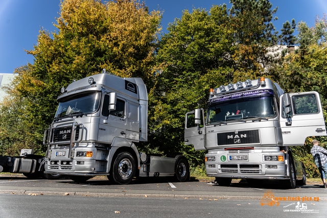 LKW-Youngtimer-Fahrt Hessen powered by www LKW Trucks Oldtimer Youngtimer Rundfahrt Hessen, Zwischenstop in Haiger bei Heinz ArbeitsbÃ¼hnen. #truckpicsfamily #oldschool