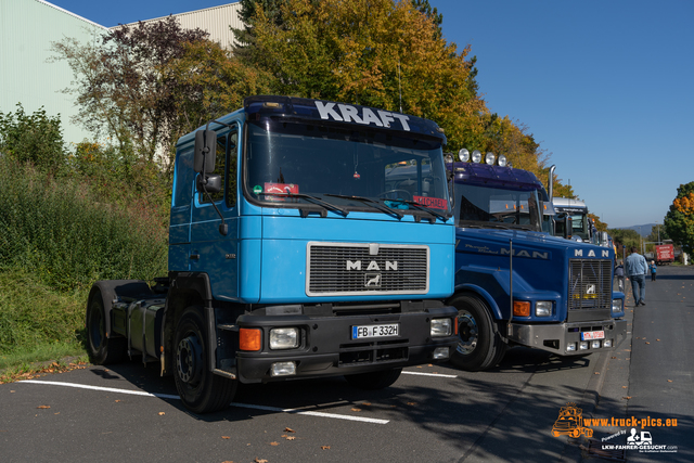 LKW-Youngtimer-Fahrt Hessen powered by www LKW Trucks Oldtimer Youngtimer Rundfahrt Hessen, Zwischenstop in Haiger bei Heinz ArbeitsbÃ¼hnen. #truckpicsfamily #oldschool