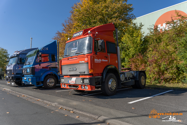 LKW-Youngtimer-Fahrt Hessen powered by www LKW Trucks Oldtimer Youngtimer Rundfahrt Hessen, Zwischenstop in Haiger bei Heinz ArbeitsbÃ¼hnen. #truckpicsfamily #oldschool