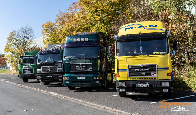 LKW-Youngtimer-Fahrt Hessen powered by www LKW Trucks Oldtimer Youngtimer Rundfahrt Hessen, Zwischenstop in Haiger bei Heinz ArbeitsbÃ¼hnen. #truckpicsfamily #oldschool