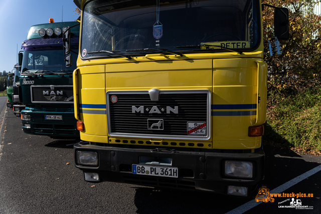 LKW-Youngtimer-Fahrt Hessen powered by www LKW Trucks Oldtimer Youngtimer Rundfahrt Hessen, Zwischenstop in Haiger bei Heinz ArbeitsbÃ¼hnen. #truckpicsfamily #oldschool