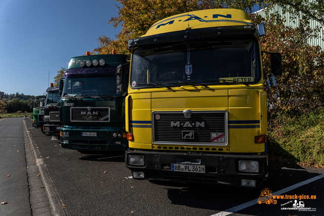 LKW-Youngtimer-Fahrt Hessen powered by www LKW Trucks Oldtimer Youngtimer Rundfahrt Hessen, Zwischenstop in Haiger bei Heinz ArbeitsbÃ¼hnen. #truckpicsfamily #oldschool