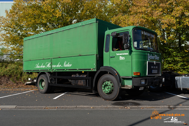 LKW-Youngtimer-Fahrt Hessen powered by www LKW Trucks Oldtimer Youngtimer Rundfahrt Hessen, Zwischenstop in Haiger bei Heinz ArbeitsbÃ¼hnen. #truckpicsfamily #oldschool