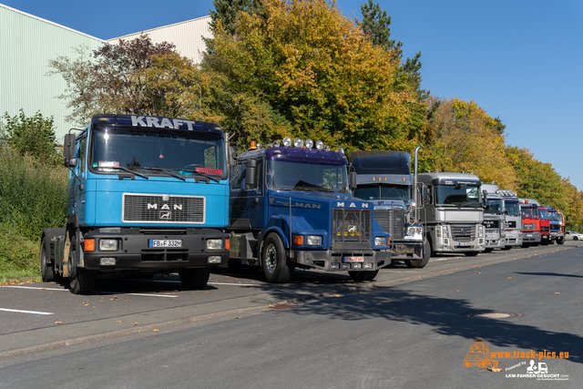 LKW-Youngtimer-Fahrt Hessen powered by www LKW Trucks Oldtimer Youngtimer Rundfahrt Hessen, Zwischenstop in Haiger bei Heinz ArbeitsbÃ¼hnen. #truckpicsfamily #oldschool