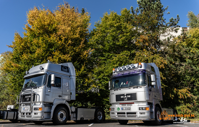 LKW-Youngtimer-Fahrt Hessen powered by www LKW Trucks Oldtimer Youngtimer Rundfahrt Hessen, Zwischenstop in Haiger bei Heinz ArbeitsbÃ¼hnen. #truckpicsfamily #oldschool