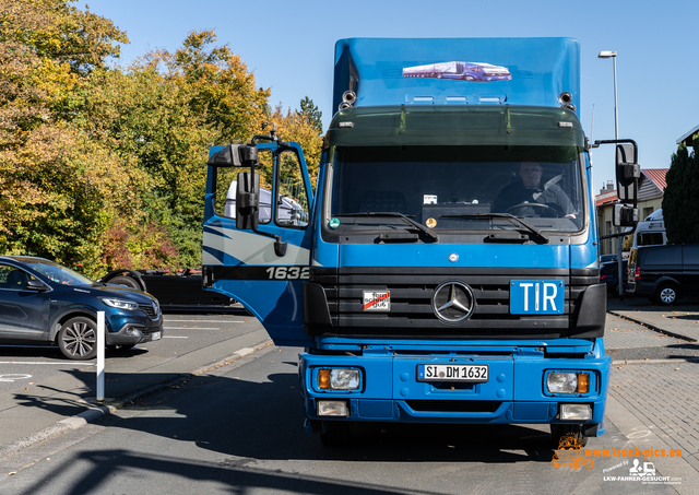 LKW-Youngtimer-Fahrt Hessen powered by www LKW Trucks Oldtimer Youngtimer Rundfahrt Hessen, Zwischenstop in Haiger bei Heinz ArbeitsbÃ¼hnen. #truckpicsfamily #oldschool